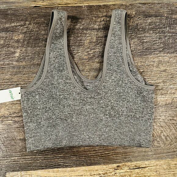 Aerie Seamless Padded Gray Bra Bundle of 2 - Picture 2 of 4